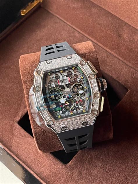 richard mille iced out fake|Richard Mille watch counterfeit.